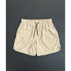 Legends Men's Workout Luka Shorts Lined Peach Size L 7 Inseam